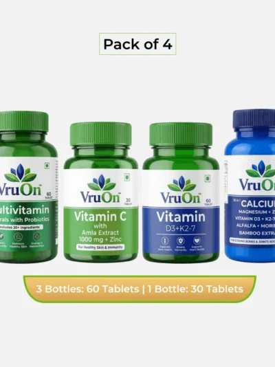 [Pack of 4] Complete Wellness 4 in 1 Combo Pack