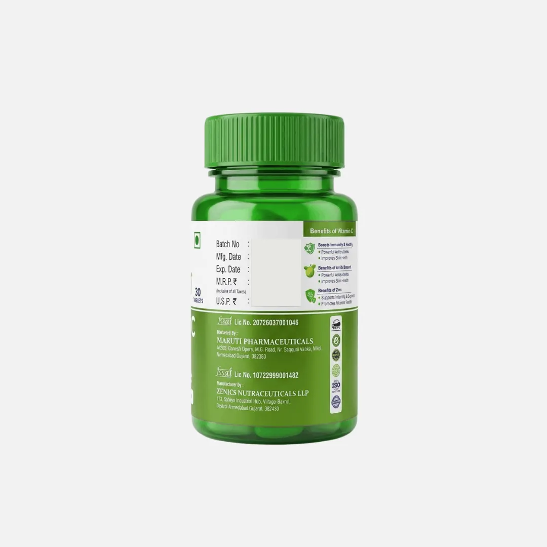 Vitamin C with Amla Extract + Zinc Tablet - Image 3