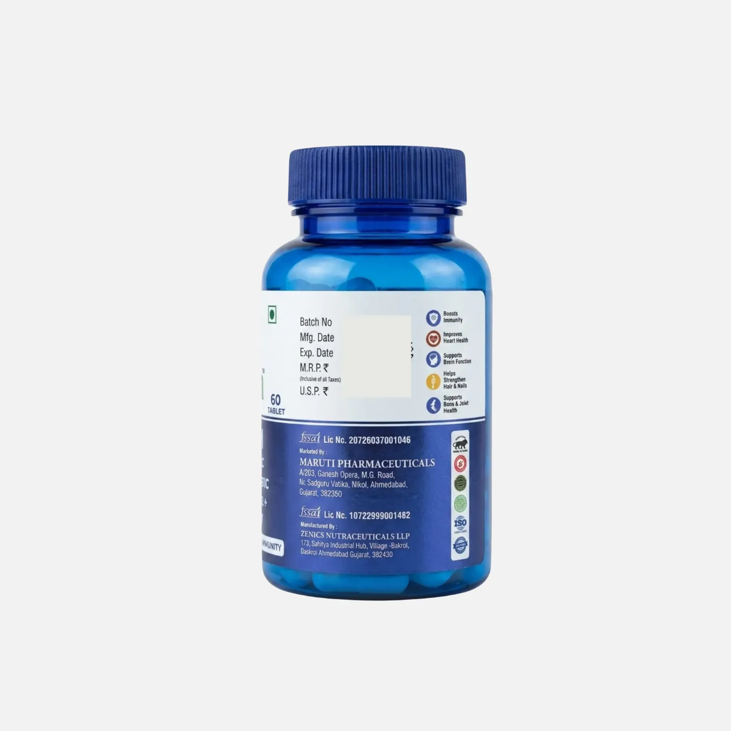 Calcium Magnesium Zinc Tablet (10 Essential Nutrients) - Image 3